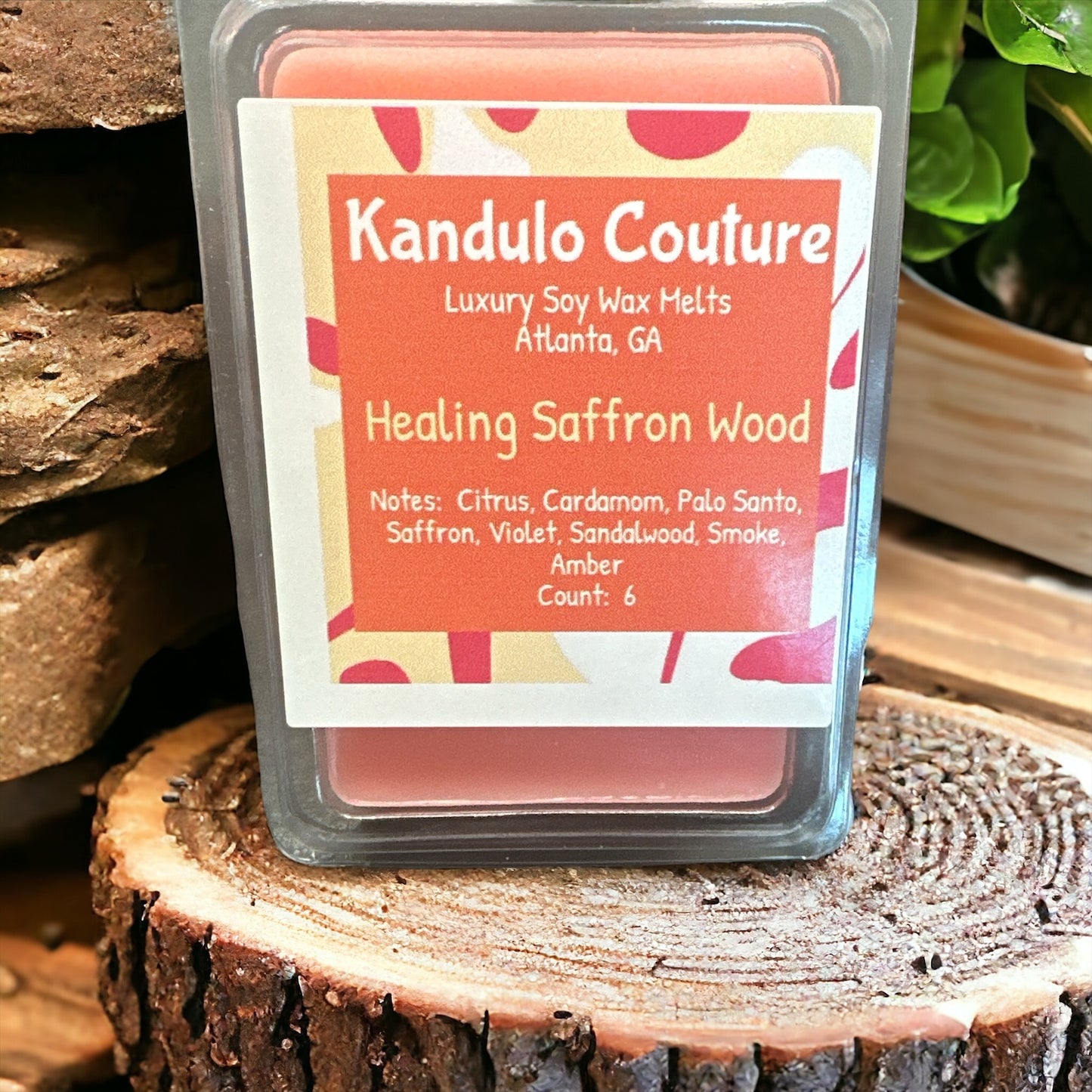 Wax Melts - Healing Saffron Wood