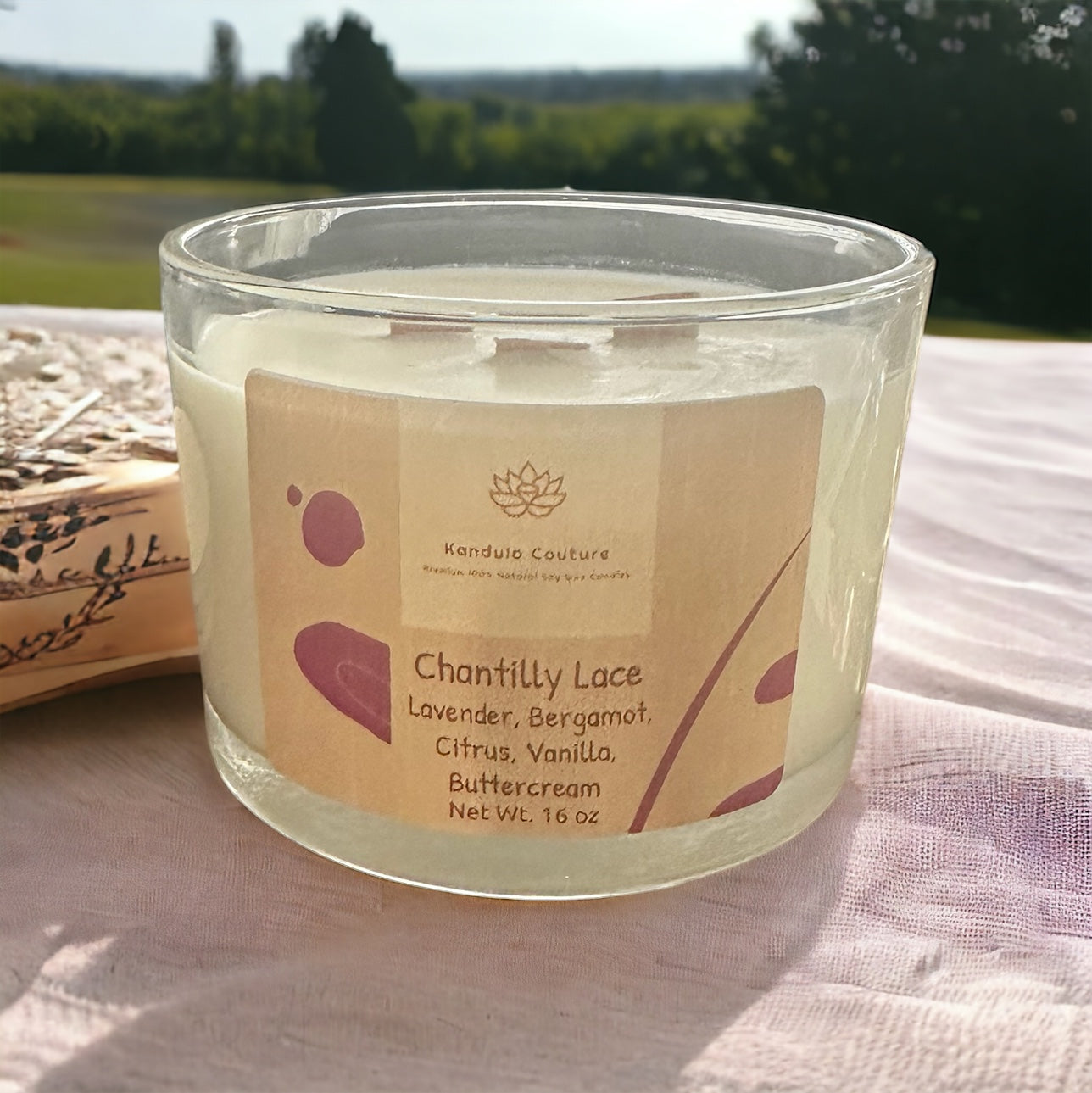 Chantilly Lace - 3 Wick