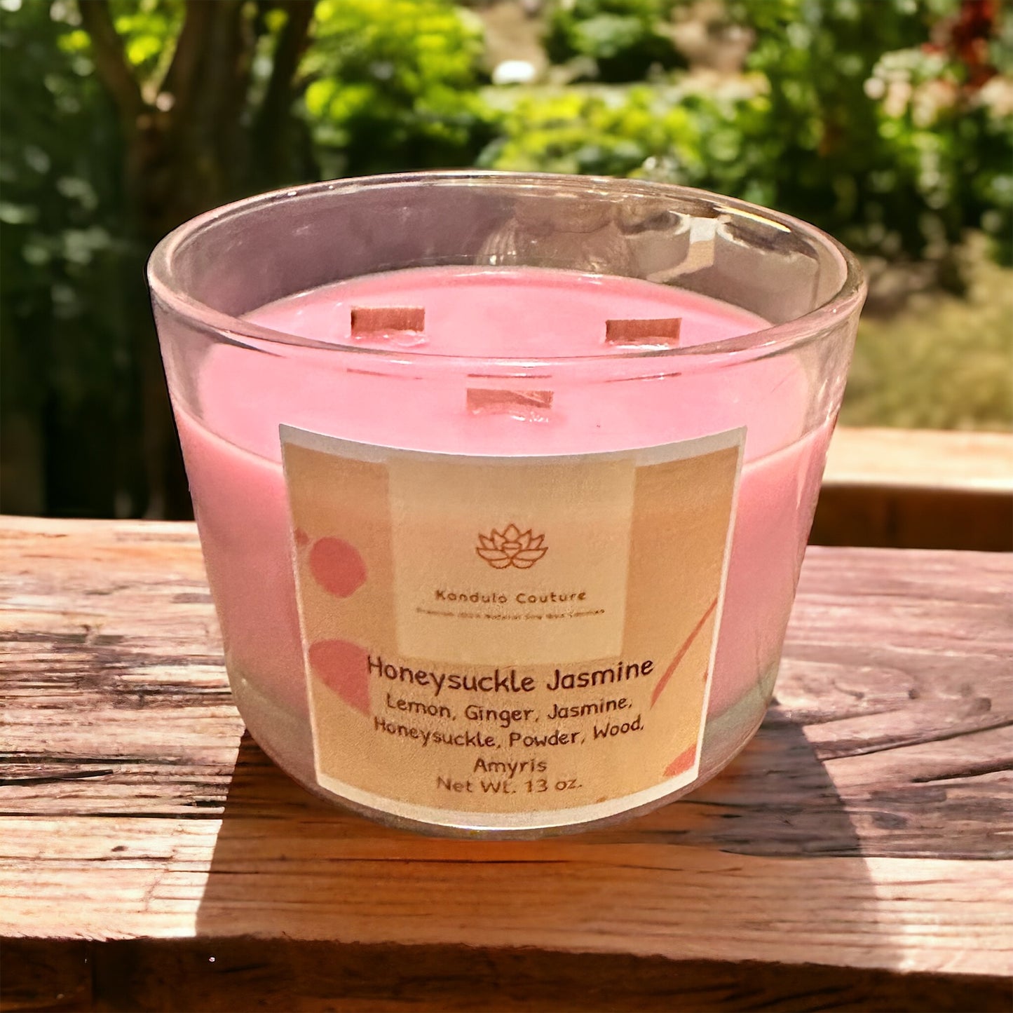 Honeysuckle Jasmine - 3 Wick